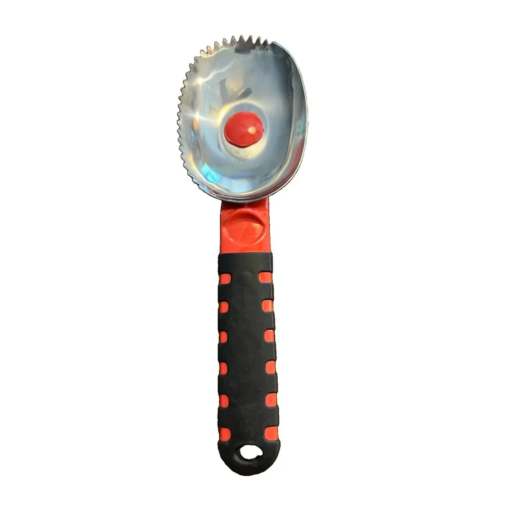 Pumpkin Masters Premium Pumpkin Scoop Stainless Steel Serrated Edge Carving Tool
